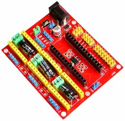 Плата для создания 3D принтера на основе А4988 (Arduino Nano) (Ф)