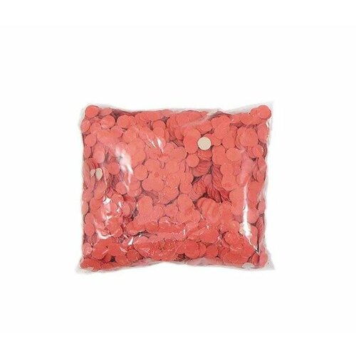 MLB RED Confetti FP 50x20mm, 1 kg Бумажные конфетти 50 х 20 мм, с огнезащитной пропиткой, красный