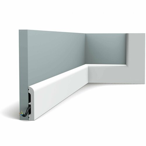 фото Плинтус из дюрополимера orac decor sx183 (75*13*2000мм)