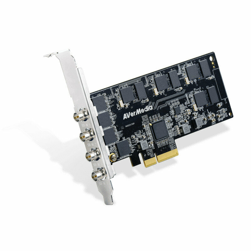 Карта захвата AVerMedia 4-CH SDI Full HD HW H264 PCIe Frame Grabber CL334-SN