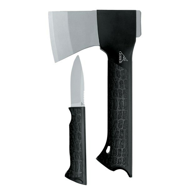Набор инструментов Gerber Gator Axe Combo I (1014059) черный компл.:топор/нож блистер - фото №2