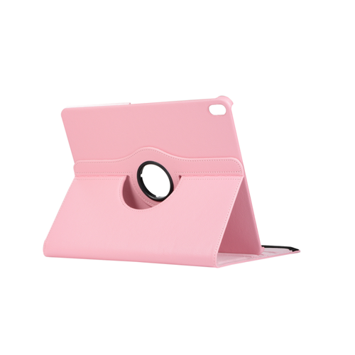 Чехол MyPads для планшета iPad Pro 12.9 (2018) поворотный роторный оборотный розовый кожаный