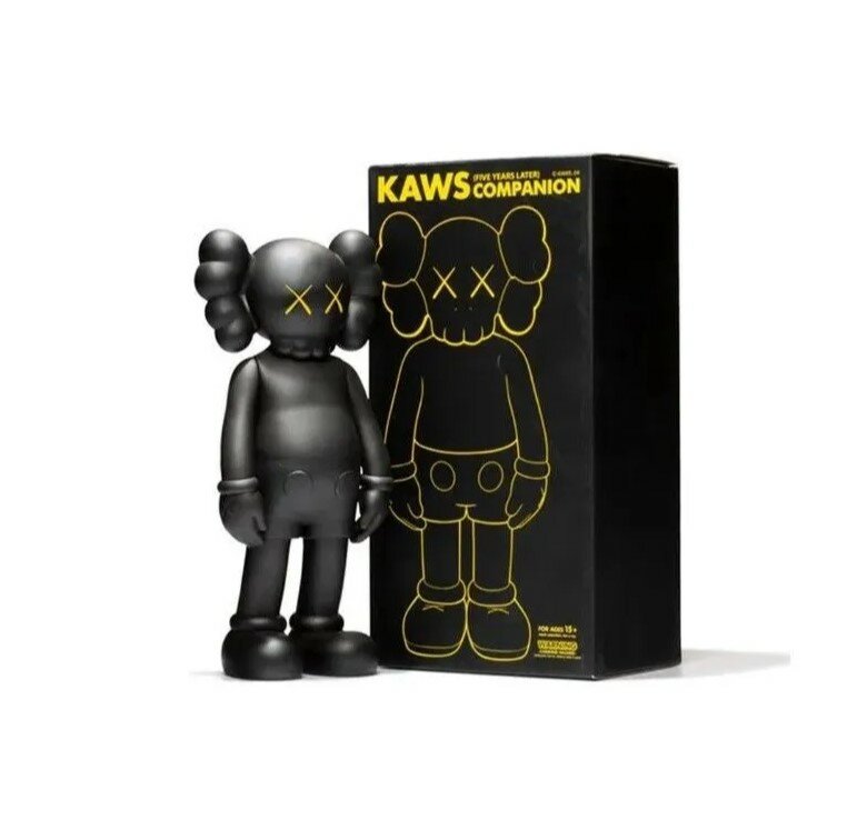 Kaws Companion 20 см игрушка коллекционная черная