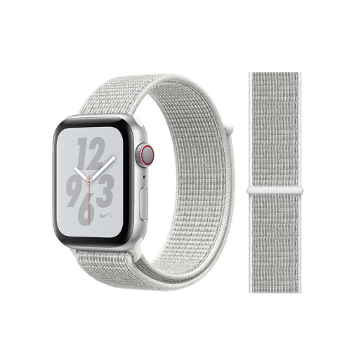 Тканевый ремешок для Apple Watch 42 / 44 мм светло-серый