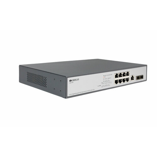 Управляемый L2 PoE-коммутатор ORIGO OS3110P135W 8x1000Base-T PoE 2x1000Base-X SFP PoE-бюджет 135 Вт 1310000₽
