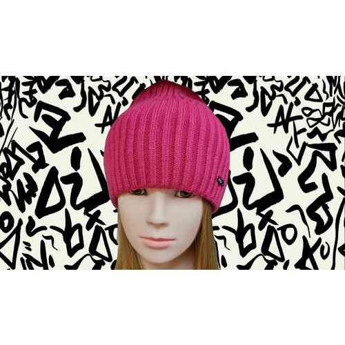 фото Шапка шапка "анабель" розовая, размер 42-50, розовый нет бренда