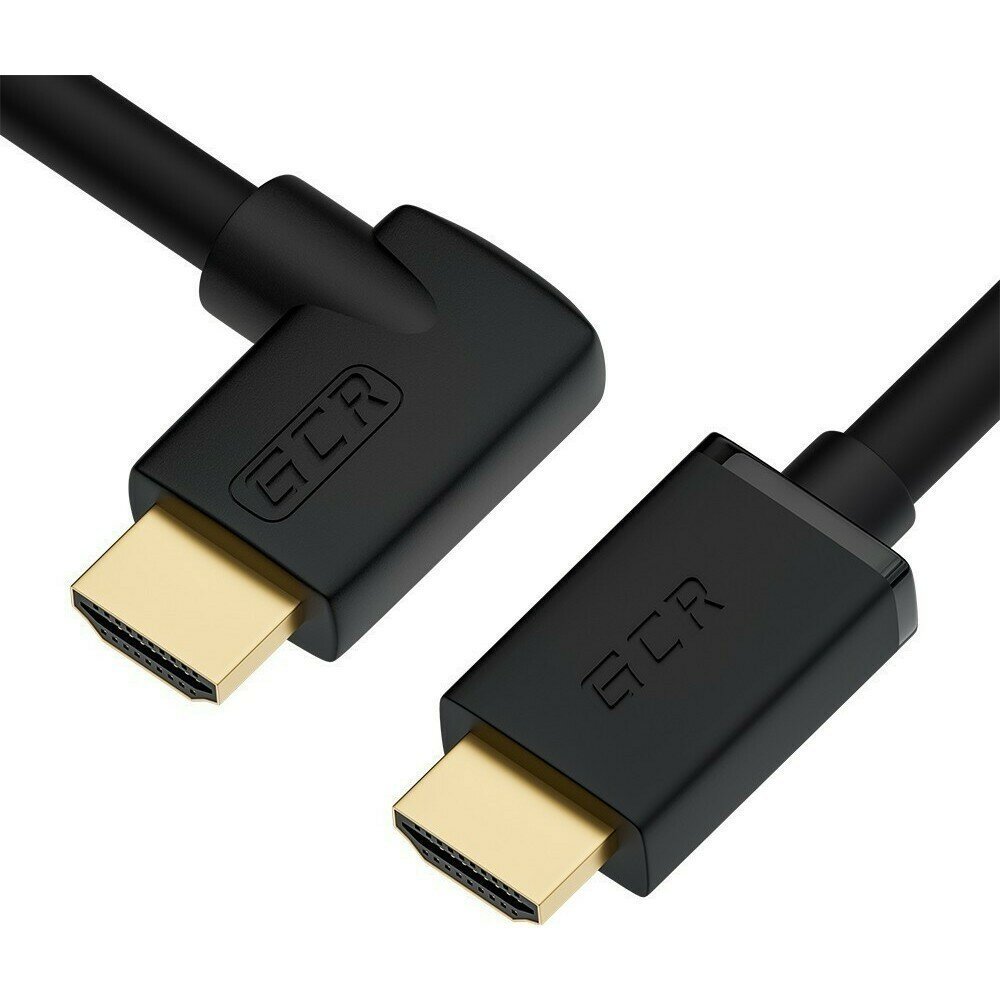 GCR Кабель 3.0m HDMI 2.0, M/M правый угол, черный, HDR 4:2:2, Ultra HD, 4K 60 fps 60Hz/5K*30Hz, 3D, AUDIO, 18.0 Гбит/с, 28/28 AWG, GCR-52323 Greenconnect HDMI (m) 2.0 - HDMI (m) 2.0 3м черный (GCR-523 - фото №16