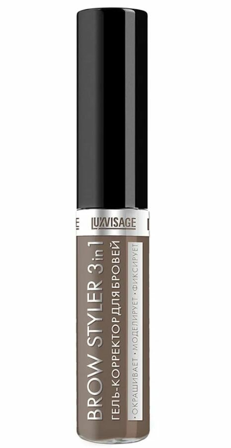 LUXVISAGE Гель-Корректор для бровей Brow styler, оттеночный, тон 03 Мокаччино