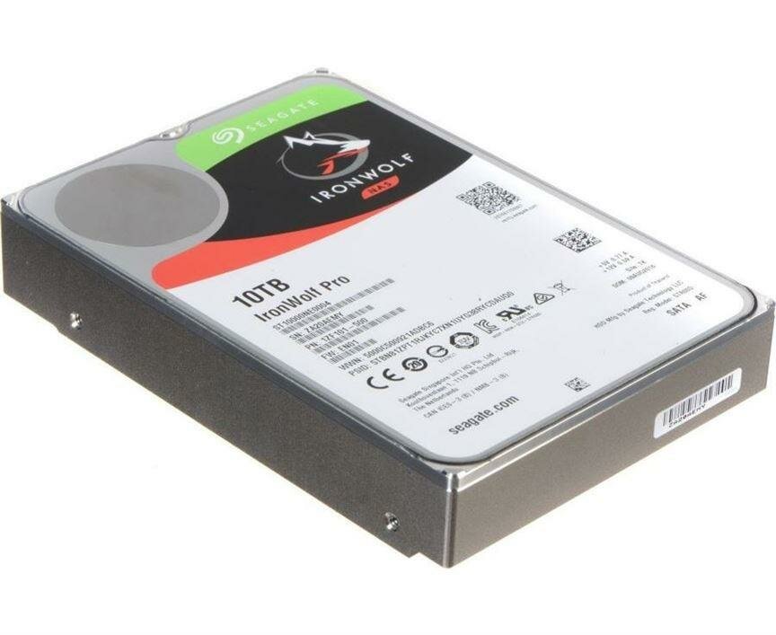 Жесткий диск SEAGATE Ironwolf Pro , 10Тб, HDD, SATA III, 3.5" - фото №13