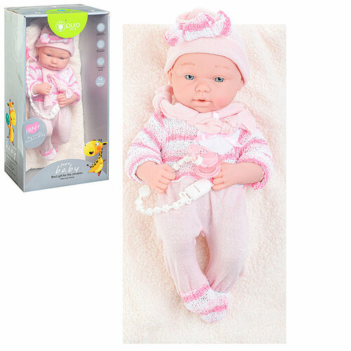 Пупс DF14-047A с аксессуарами, в коробке