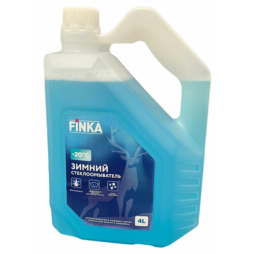 Жидкости стеклоомывателя -20°С Finka до, 4 л