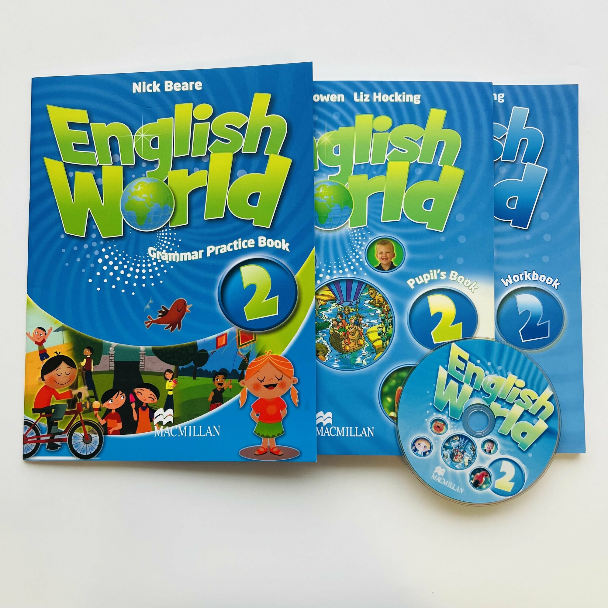 English World 2. полный комплект с грамматикой: Pupil's Book(учебник), Workbook (рабочая тетрадь), grammar practice book (грамматика) + CD диск