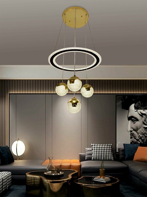 Светодиодная люстра подвесная VertexHome VER-6105 стиль модерн, на кухню, в детскую, в спальню, в гостиную
