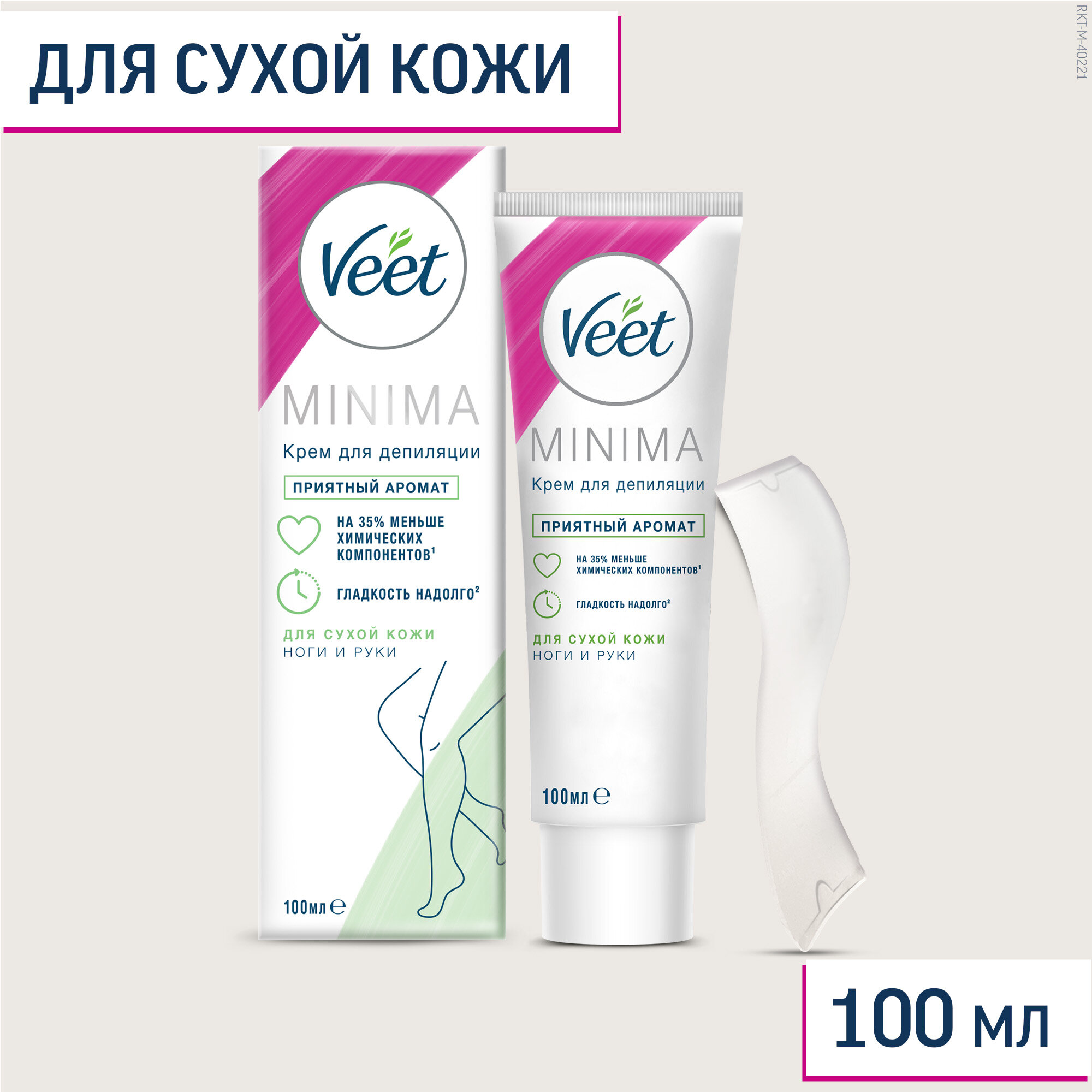 Крем для депиляции для сухой кожи Veet MINIMA 100 мл