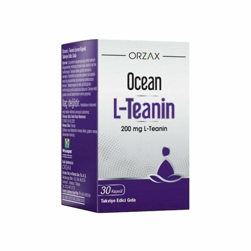 ORZAX Ocean L-Teanin / L- теанин 200мг 30 капсул