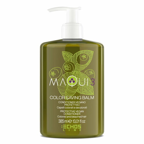 Кондиционер MAQUI 3 для защиты цвета ECHOS LINE натуральный 385 мл insight colored hair protective conditioner