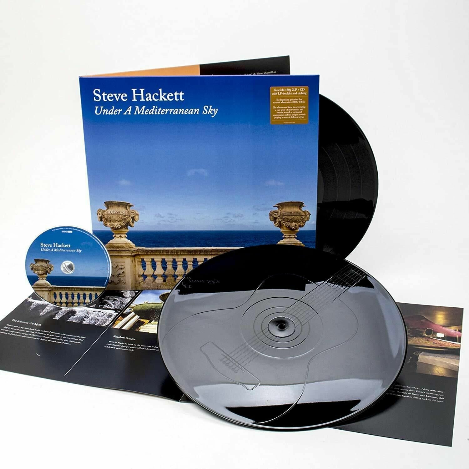 0194398155715, Виниловая Пластинка Hackett, Steve, Under A Mediterranean Sky Sony Music - фото №5