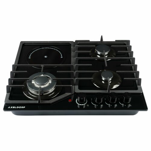 Варочная поверхность комбинированная AXELDORF GH-0604-2 BLACK LUXE 3072500₽