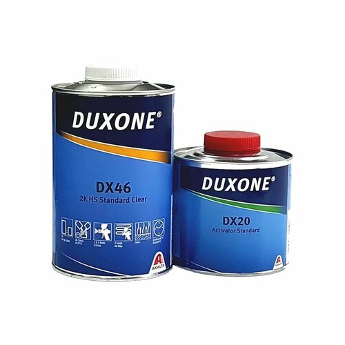 Акриловый лак DX-46 1л HS+отв DX20(0.5л)