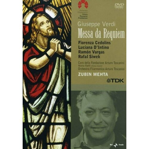 Verdi: Messa da Requiem. Auditorium Parco della Musica, Roma, 2005. 1 DVD viva verdi 200th birthday gala messa da requiem arias etc orchestra