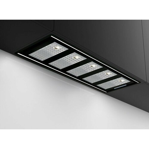 Встраиваемая вытяжка Pando GTI725 NEGRO черная производительность 850 куб мчас 3 режима электронное управление LED-освещение 13999000₽