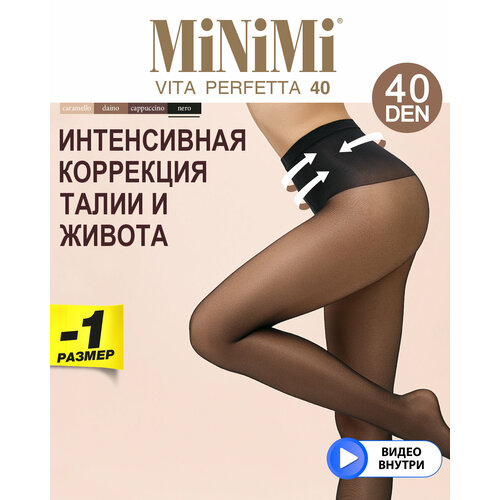 фото Колготки minimi vita perfetta, 40 den, размер 4, черный