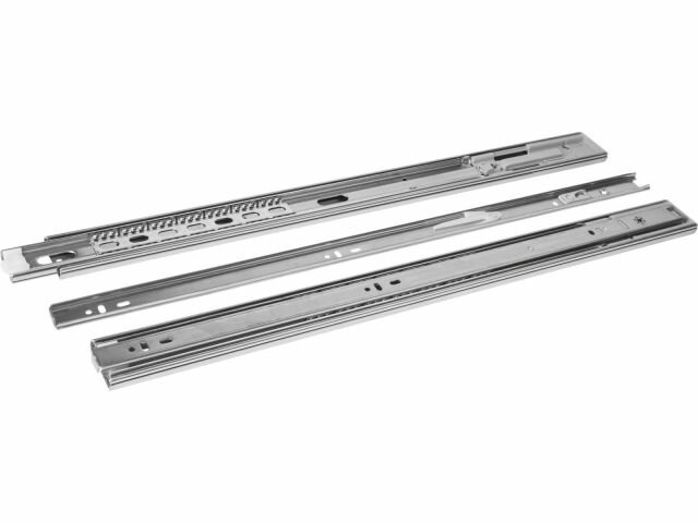 Направляющая шариковая STARFIX Push to open без доводчика 550х45 мм полного выдвижения 2 штуки (SMF-81988-2)
