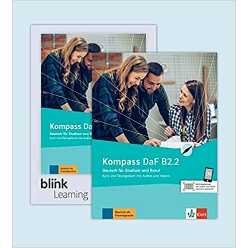 Kompass DaF Kurs- und Uebungsbuch B2.2 Mediabundle