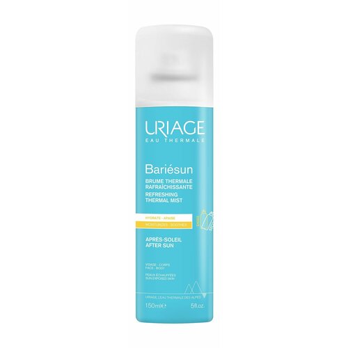 Термальный освежающий спрей для тела после загара / Uriage Bariesun Refreshing Thermal Mist After Sun uriage baume refreshing thermal mist after sun 150ml spray blue