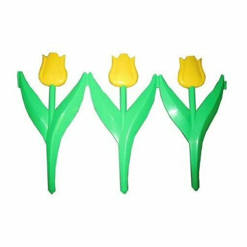 Заборчик Тюльпан желтый 5 секций 225м 1439₽