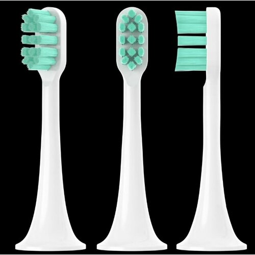 Насадки для электрической зубной щетки xiaomi Mijia T300/T500/T700 зеленые 4шт.