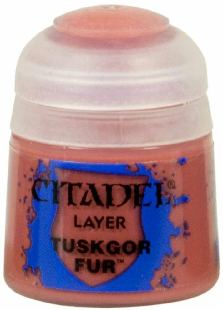 Краска акриловая Citadel Layer: Tuskgor Fur / Мех Тускгора (12 мл.)