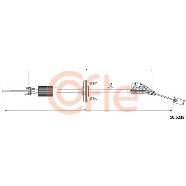 COFLE 92106238 l=1640 / 1465\ Peugeot (Пежо) 3008 09