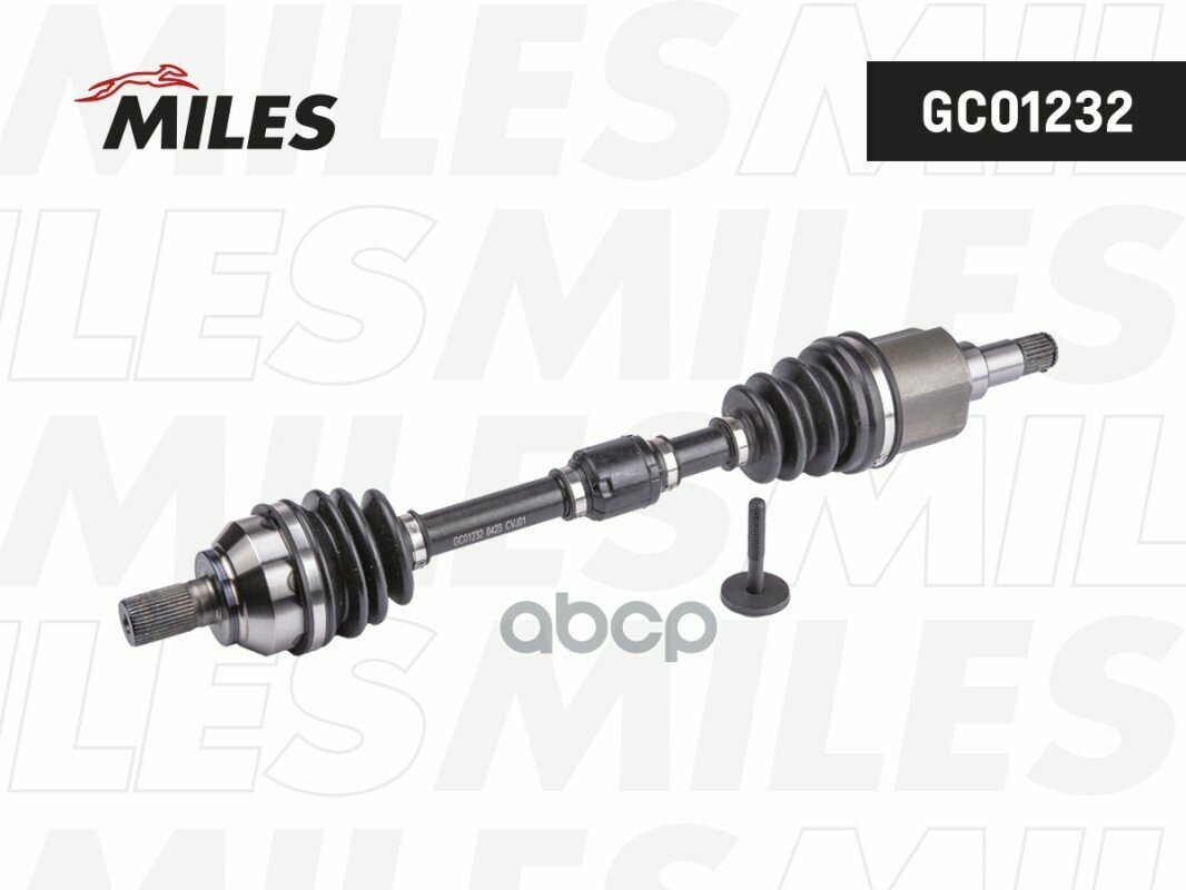Приводной вал FORD C-MAX(1.8i) 04-10 FOCUS II(1.6D 1.8i) 04-12 - левый Miles арт. gc01232