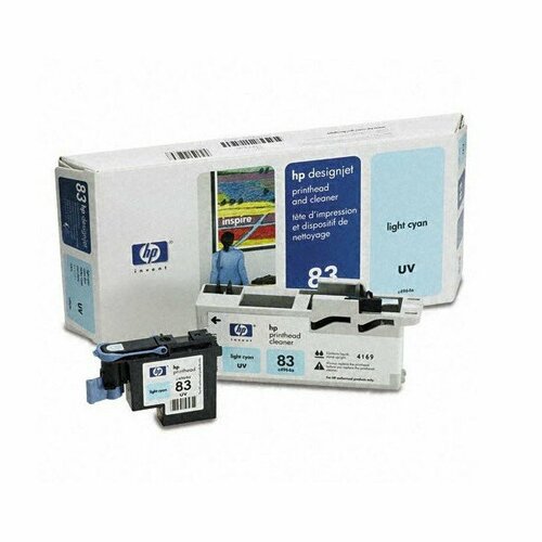 Печатающая головка Hewlett Packard C4964A (HP 83) Light Cyan печатающая головка hewlett packard c4952a hp 81 magenta