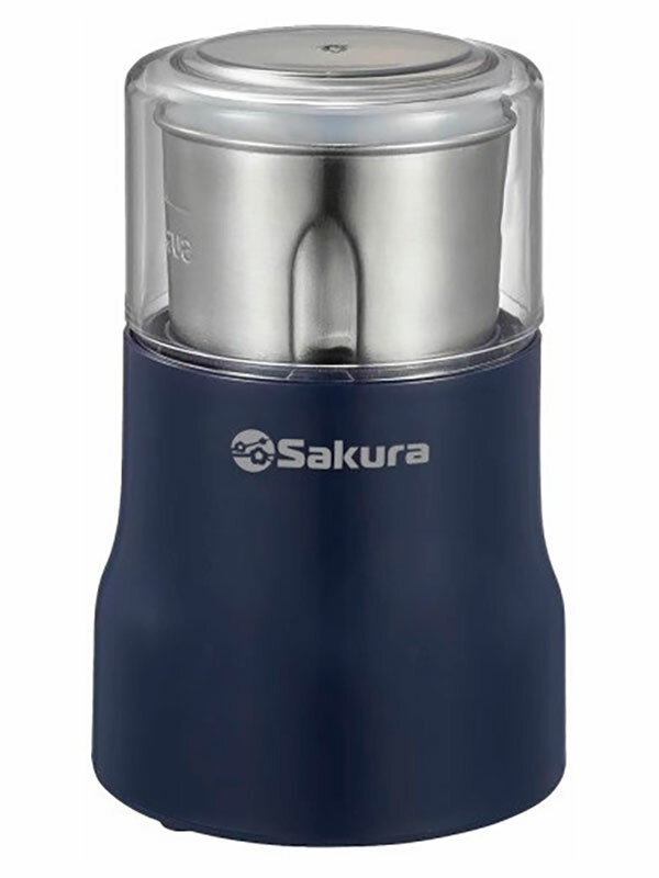 Кофемолка Sakura SA-6176BL, 150 Вт