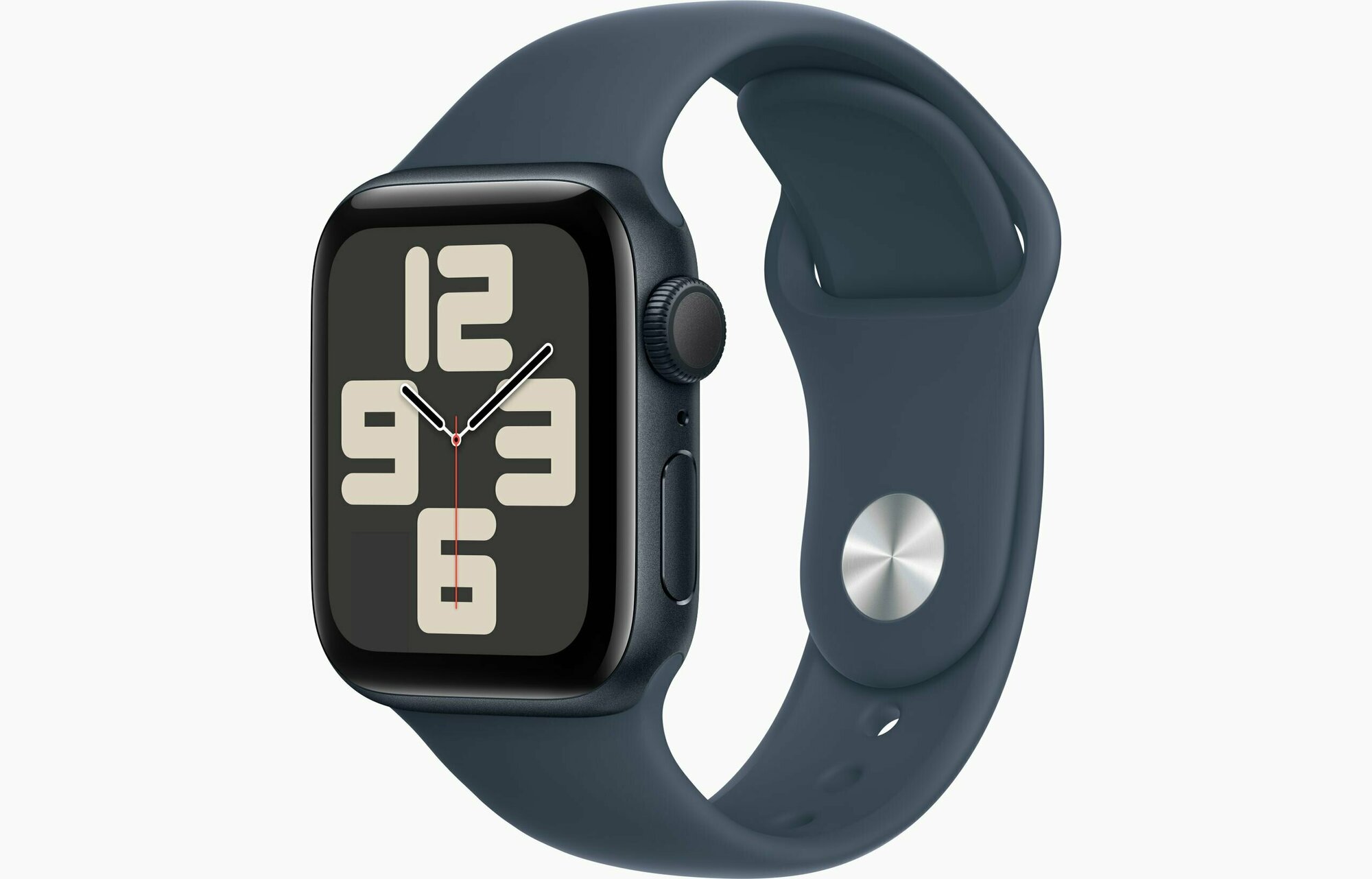 Умные часы Apple Watch SE2 (2023) 40mm Midnight Aluminum Case with Storm Blue Sport Band M/L