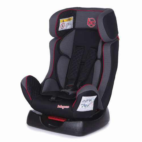 фото Автокресло группа 0/1/2 (до 25 кг) babycare nika, black/grey 1008