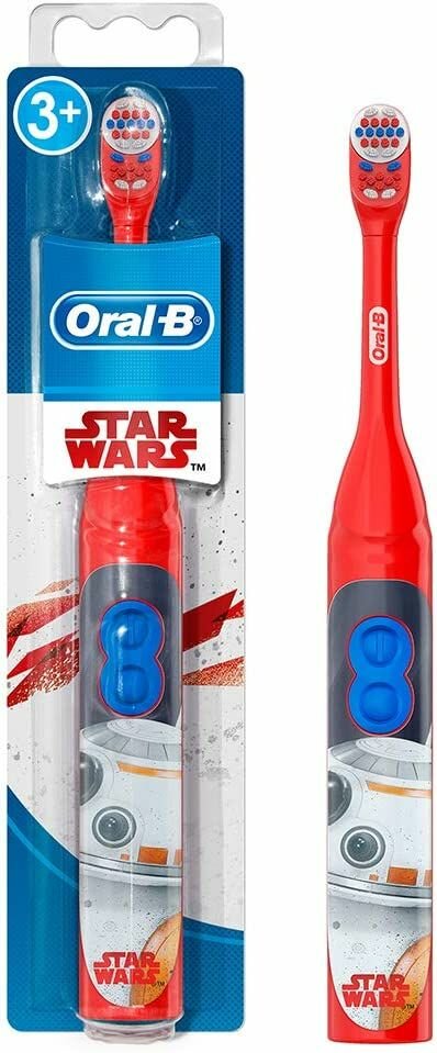 Электрическая зубная щетка Oral-B Stages Power DB3.010 Star Wars, красный