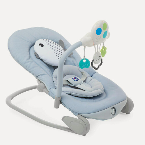 Изображение товара Детский шезлонг Chicco Balloon, цвет Dots (Рыбка), артикул производителя 00079652390000