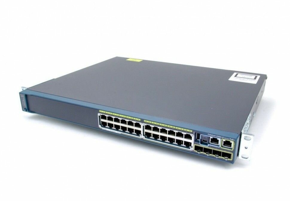 Коммутатор Cisco WS-C2960S-24PS-L