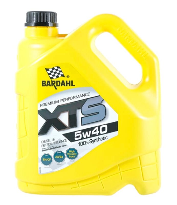 Масло моторное Bardahl XTS 5W-30 A5/B5 (12) синтетическое 5 л 36543