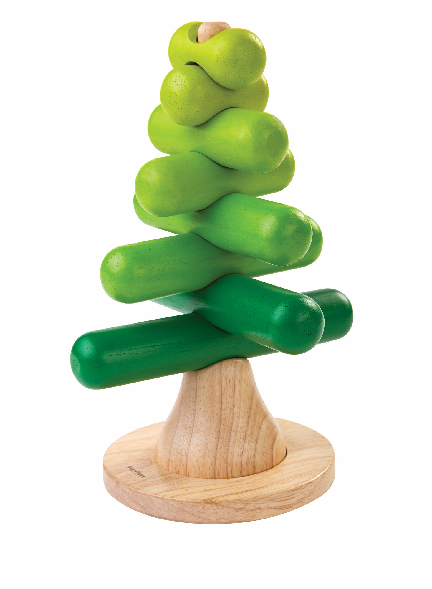 Игрушка из дерева Plan Toys, Пирамидка-Дерево - фото №9