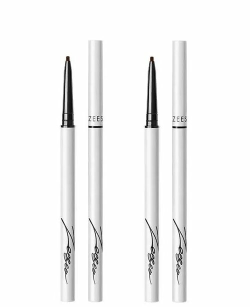 Карандаш для век ZeeSea ультратонкий, Paint color slim eyeliner, тон X03 мокко, 0,05 гр, 2 шт.