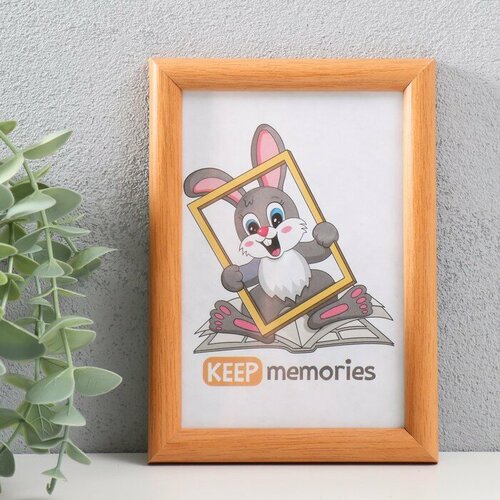 SUI Фоторамка МДФ 10х15 см 5 Simple миланский орех пластиковый экран 331₽