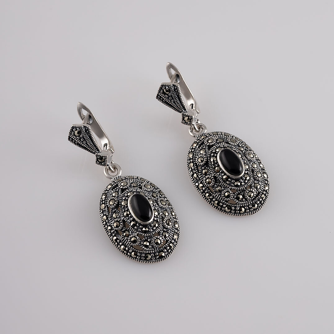 Серьги Milana Silver, серебро, 925 проба