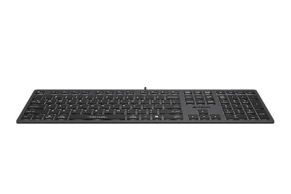 Клавиатура A4Tech Fstyler FX60 серый/белый (fx60 grey / white) - фото №14