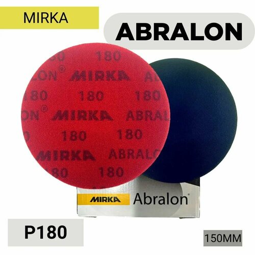 фото Круг абразивный mirka abralon 150мм p180, 10шт