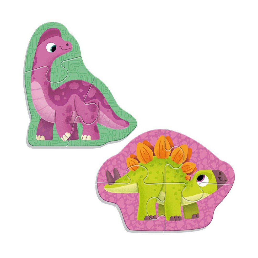 Мягкие магнитные Динозаврики, 2 картины Vladi Toys - фото №4