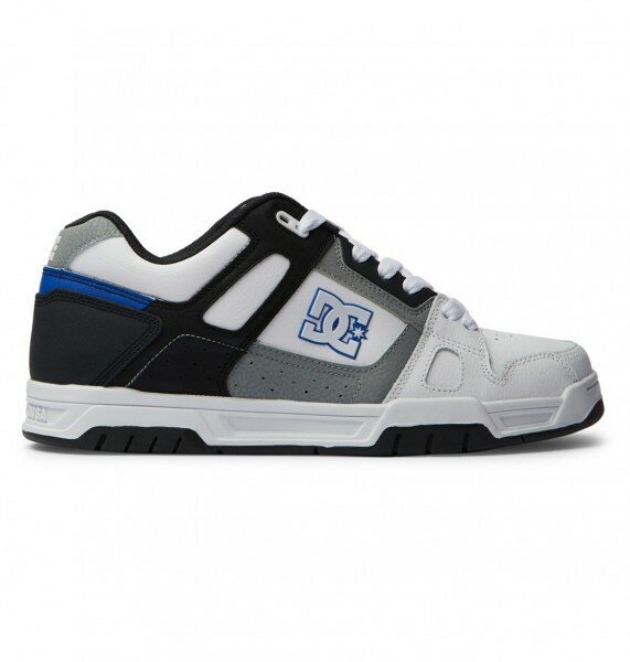 Мужские кроссовки DC Stag Цвет white/grey/blue Размер 95